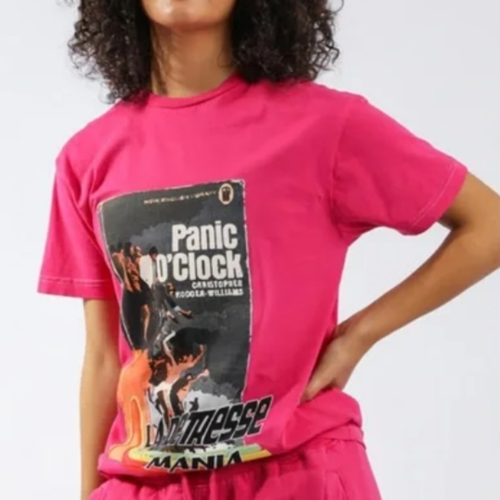La Detresse Pink Cookies Panic Tee